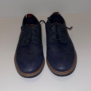 Boys Navy Dress Shoe Sz1